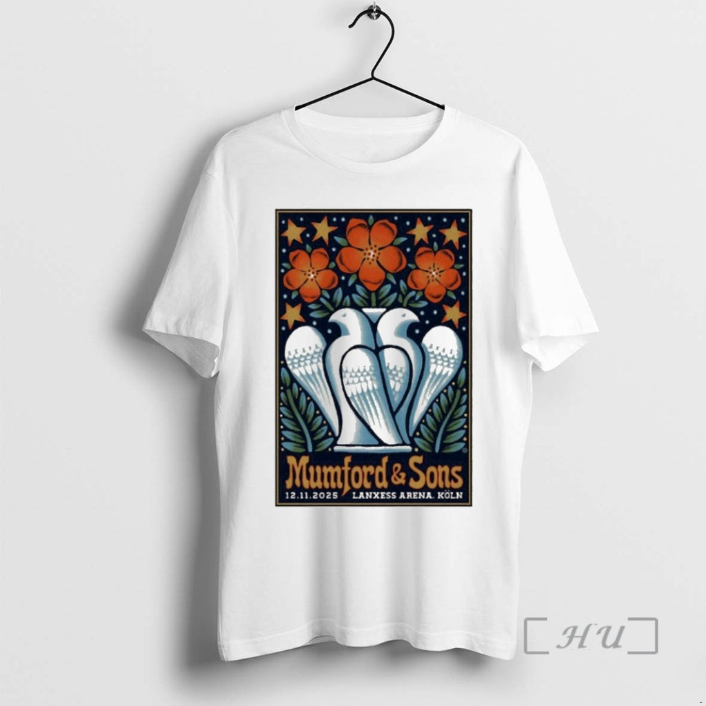Trending Mumford And Sons Cologne Germany November 12 2025 Shirt Hoodie Sweatshirt | PurePodTees.com