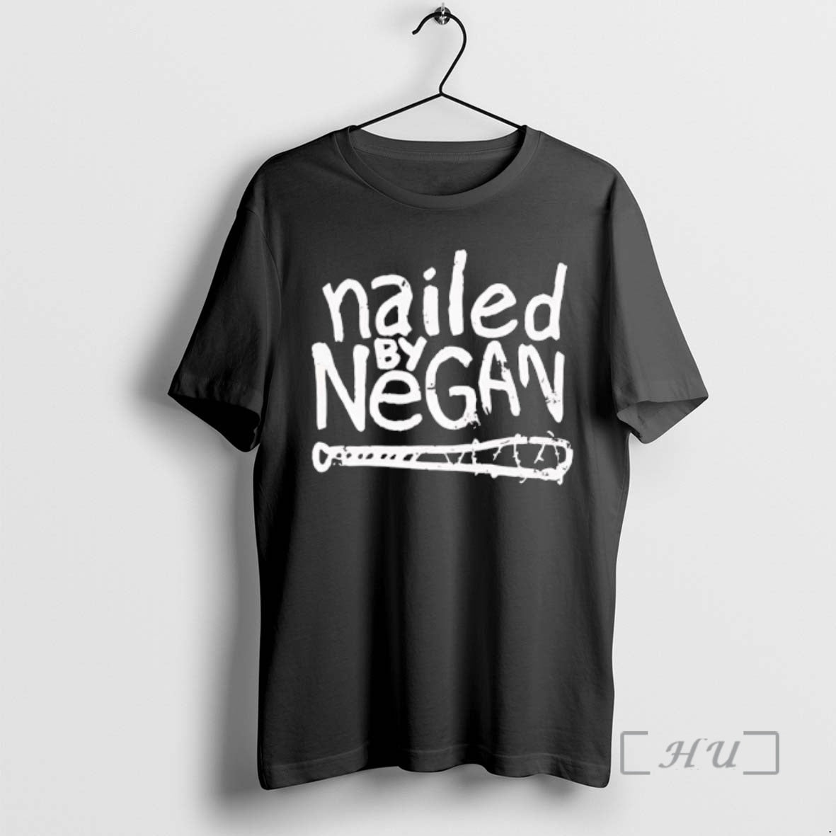 Trending Nailed By Negan Baseball Shirt Hoodie Sweatshirt | PurePodTees.com