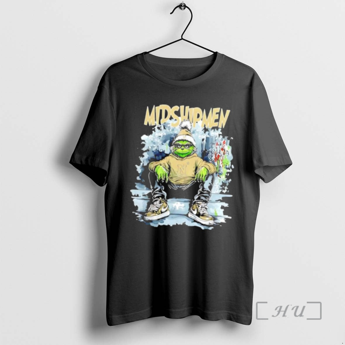 Trending Navy Midshipmen Grinch Ready For The Christmas 2025 Shirt Hoodie Sweatshirt | PurePodTees.com