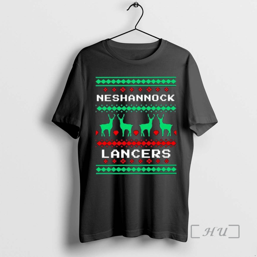 Trending Neshannock Lancers Ugly Christmas Shirt Hoodie Sweatshirt | PurePodTees.com
