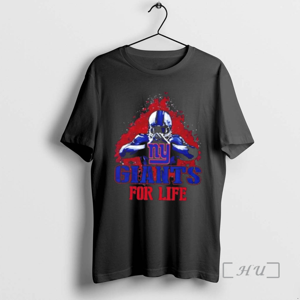 Trending New York Giants Football For Life Shirt Hoodie Sweatshirt | PurePodTees.com