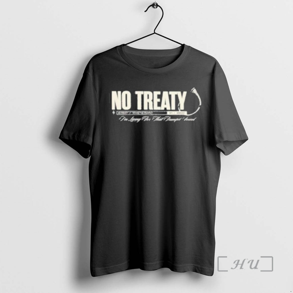 Trending No Treaty Trumpet Tour 2025 Shirt Hoodie Sweatshirt | PurePodTees.com