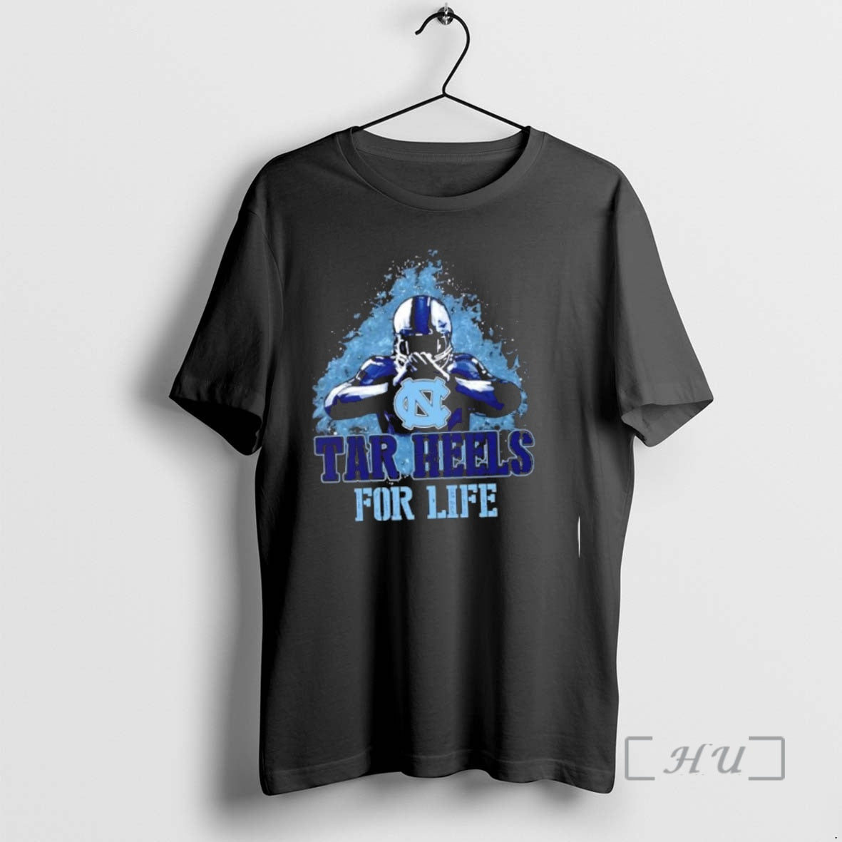 Trending North Carolina Tar Heels Football For Life Shirt Hoodie Sweatshirt | PurePodTees.com