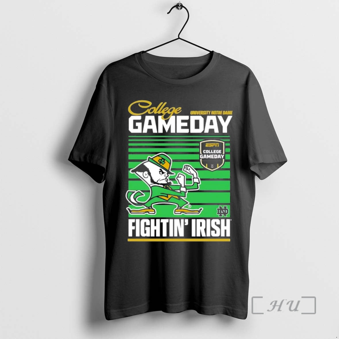 Trending Notre Dame Fighting Irish College Gameday 2025 Shirt Hoodie Sweatshirt | PurePodTees.com