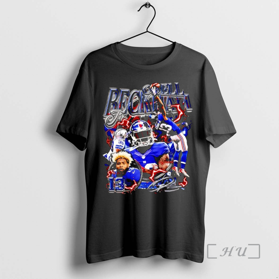 Trending Odell Beckham Jr Picture Collage New York Giants Shirt Hoodie Sweatshirt | PurePodTees.com