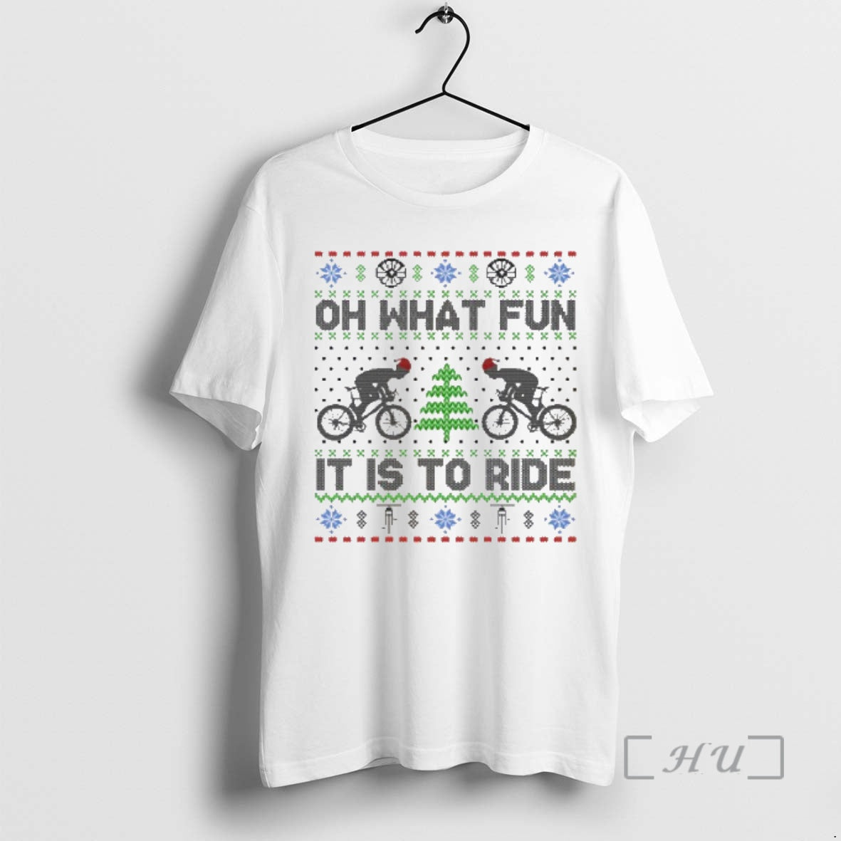 Trending Oh What Fun It Is To Ride Bmx Bicycle Ugly Christmas Shirt Hoodie Sweatshirt | PurePodTees.com