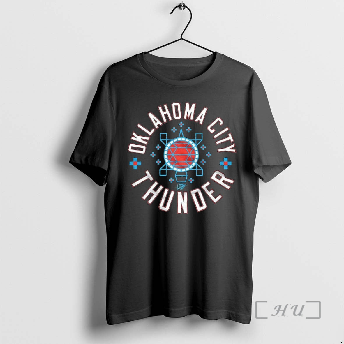 Trending Oklahoma City Thunder Baslketball 2025 Indigenous Culture Logo Shirt Hoodie Sweatshirt | PurePodTees.com