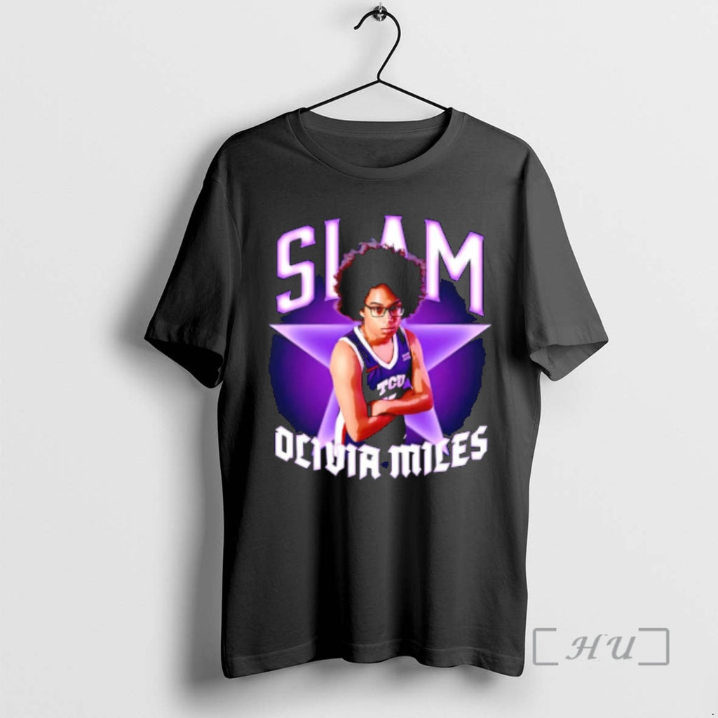 Trending Olivia Miles Tcu Horned Frogs Superstar Slam Shirt Hoodie Sweatshirt | PurePodTees.com