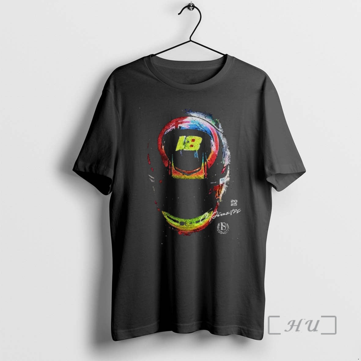 Trending Oscar Piastri F1 Helmet Graphic Shirt Hoodie Sweatshirt | PurePodTees.com