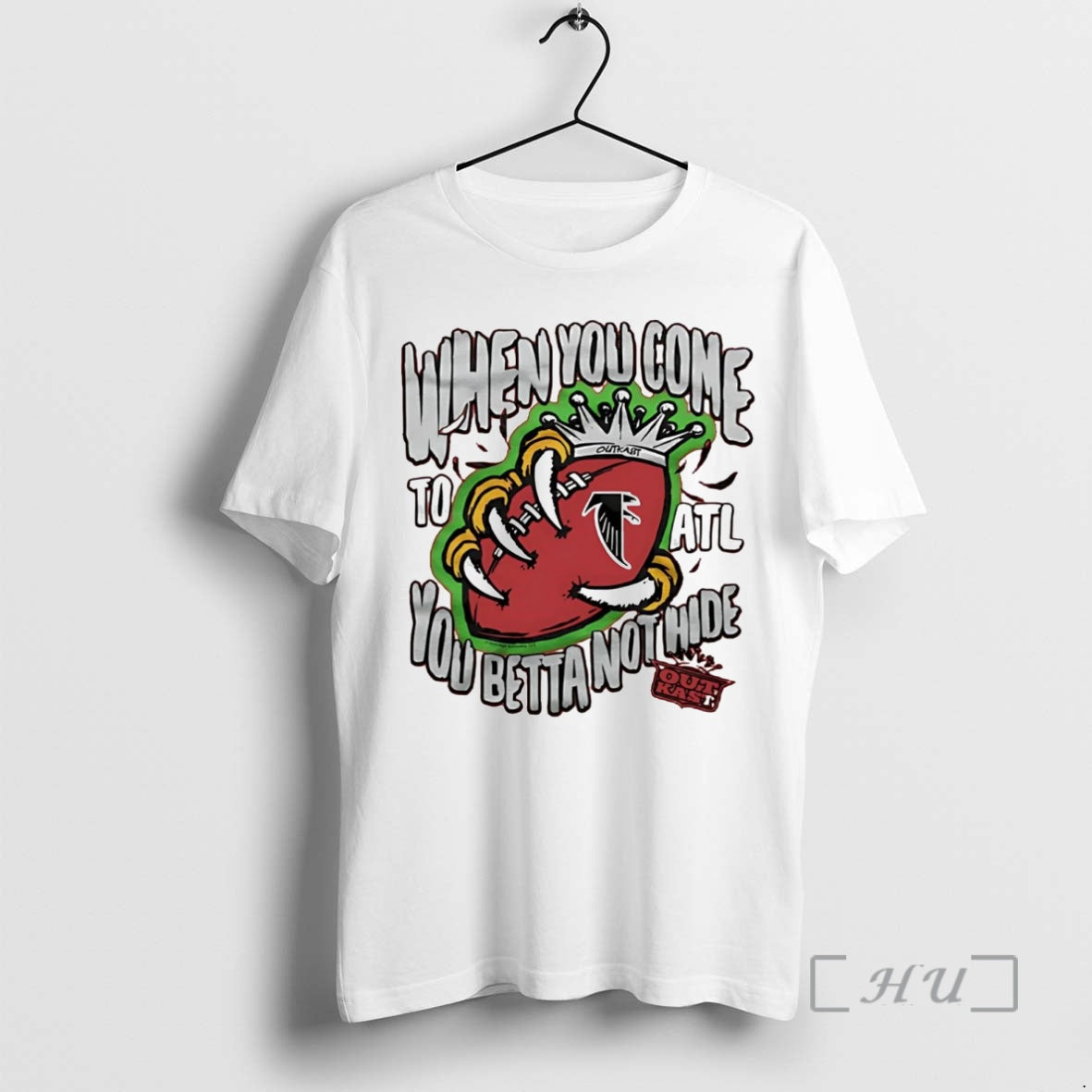 Trending Outkast When You Come To Atlanta Falcons You Betta Not Hide Shirt Hoodie Sweatshirt | PurePodTees.com