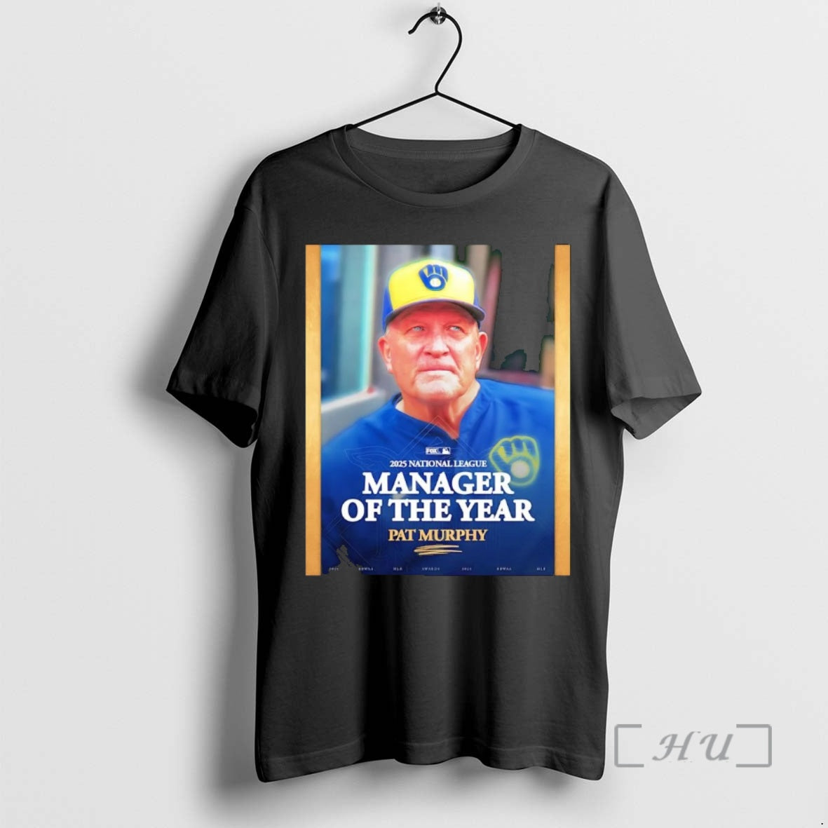 Trending Pat Murphy 2025 Nl Manager Of The Year Shirt Hoodie Sweatshirt | PurePodTees.com