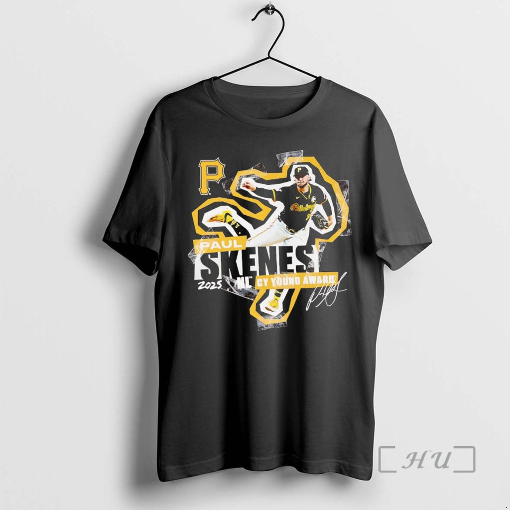 Trending Paul Skenes Cy Young Award 2025 Pittsburgh Pirates Shirt Hoodie Sweatshirt | PurePodTees.com
