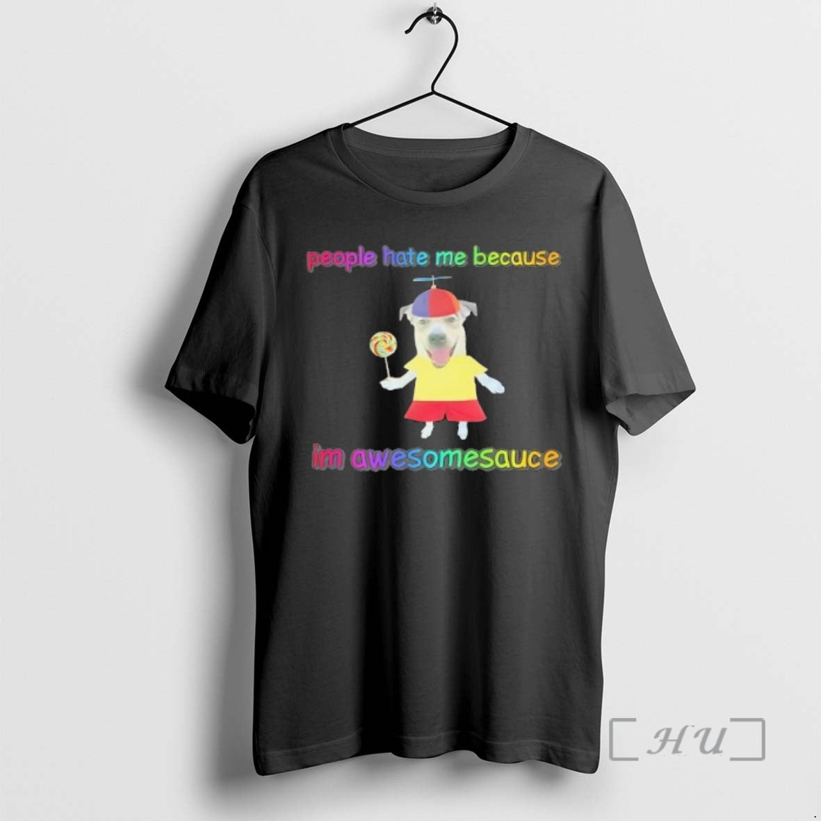 Trending People Hate Me Because Im Awesomesauce Dog Shirt Hoodie Sweatshirt | PurePodTees.com