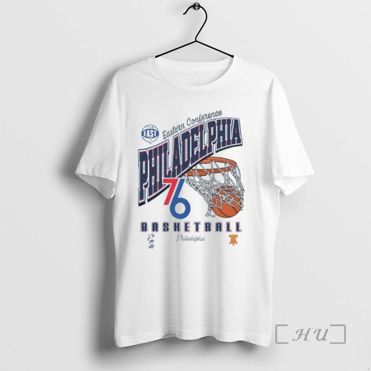 Trending Philadelphia 76ers Basketball Eastern Conference Nba Shirt Hoodie Sweatshirt | PurePodTees.com