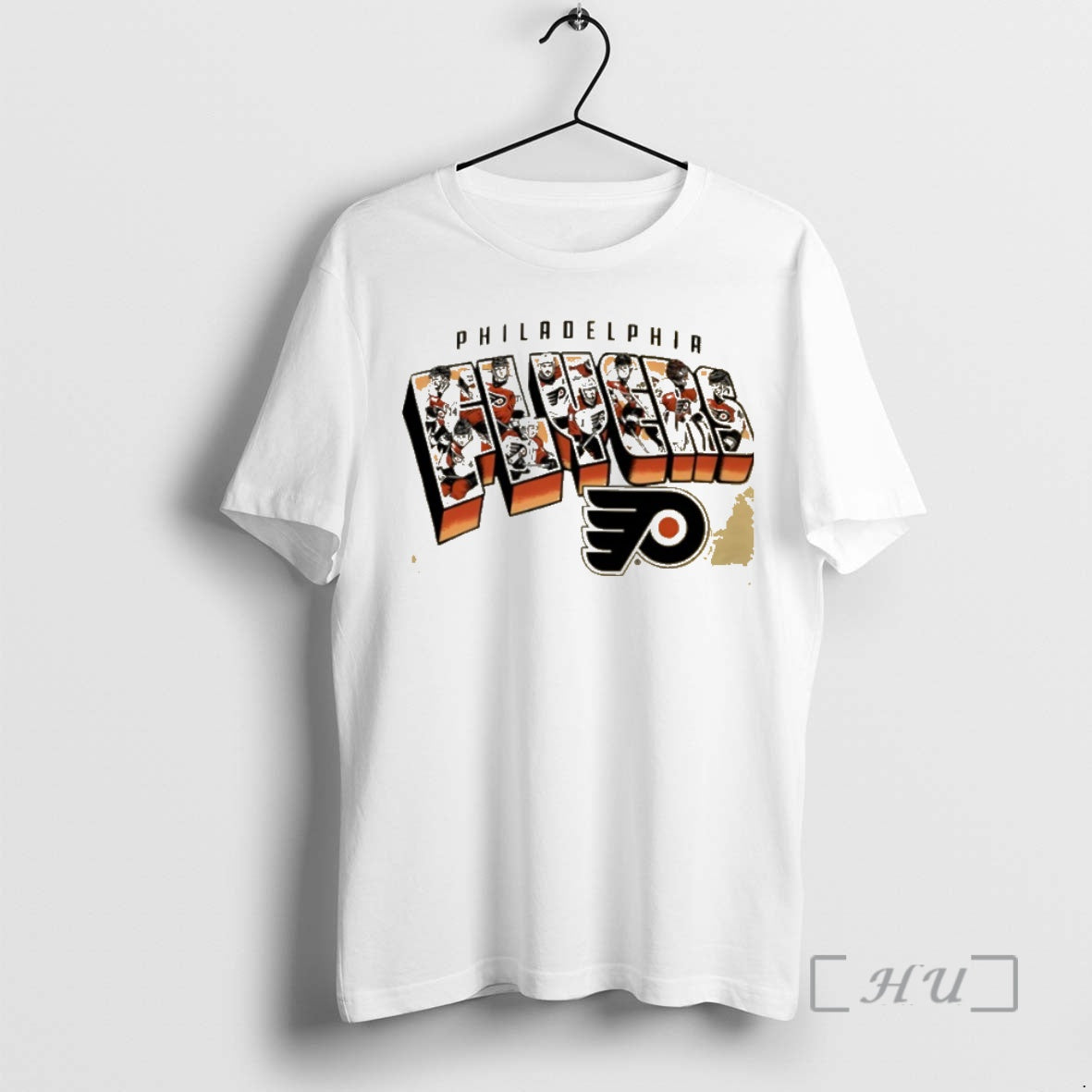 Trending Philadelphia Flyers Graphic Logo Shirt Hoodie Sweatshirt | PurePodTees.com