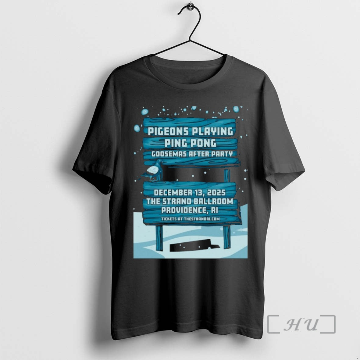 Trending Pigeons Playing Ping Pong Dec 13 2025 The Strand Ballroom Event Premium T Shirts Hoodie Sweatshirt | PurePodTees.com