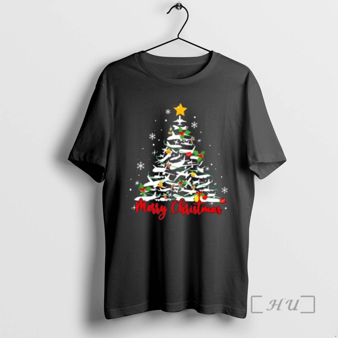 Trending Pilot Airplane Christmas Tree Likely Shirt Hoodie Sweatshirt | PurePodTees.com