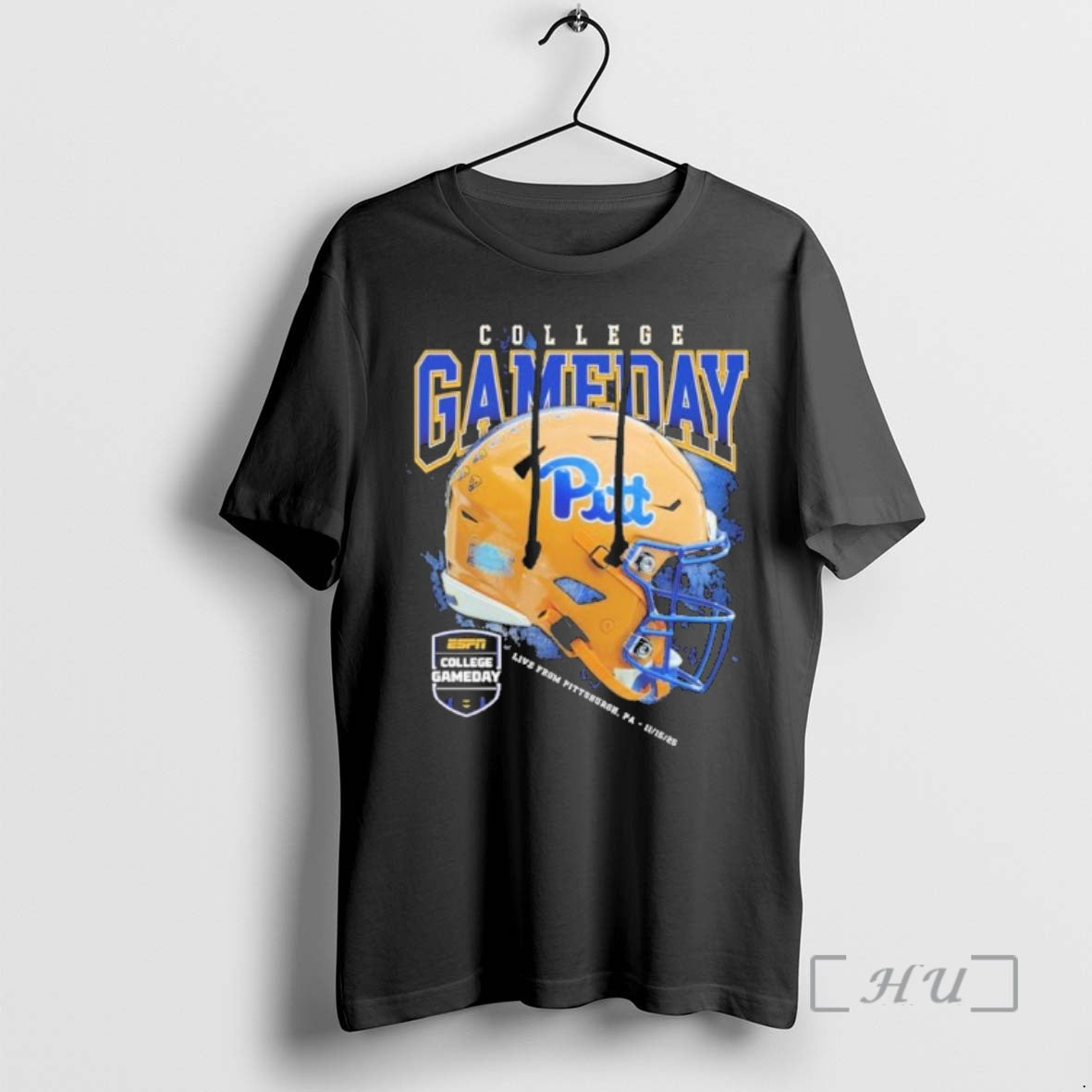 Trending Pitt Panthers 2025 College Gameday Helmet Shirt Hoodie Sweatshirt | PurePodTees.com