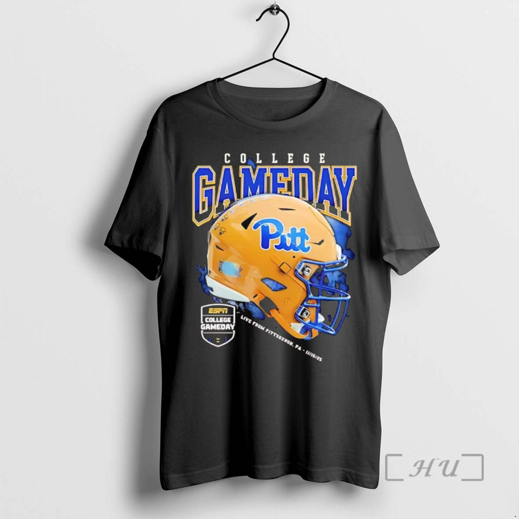 Trending Pittsburgh Panthers College Gameday Helmet 2025 Shirt Hoodie Sweatshirt | PurePodTees.com