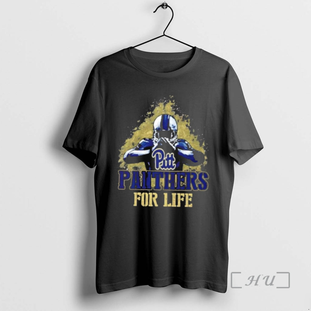 Trending Pittsburgh Panthers Football For Life Shirt Hoodie Sweatshirt | PurePodTees.com