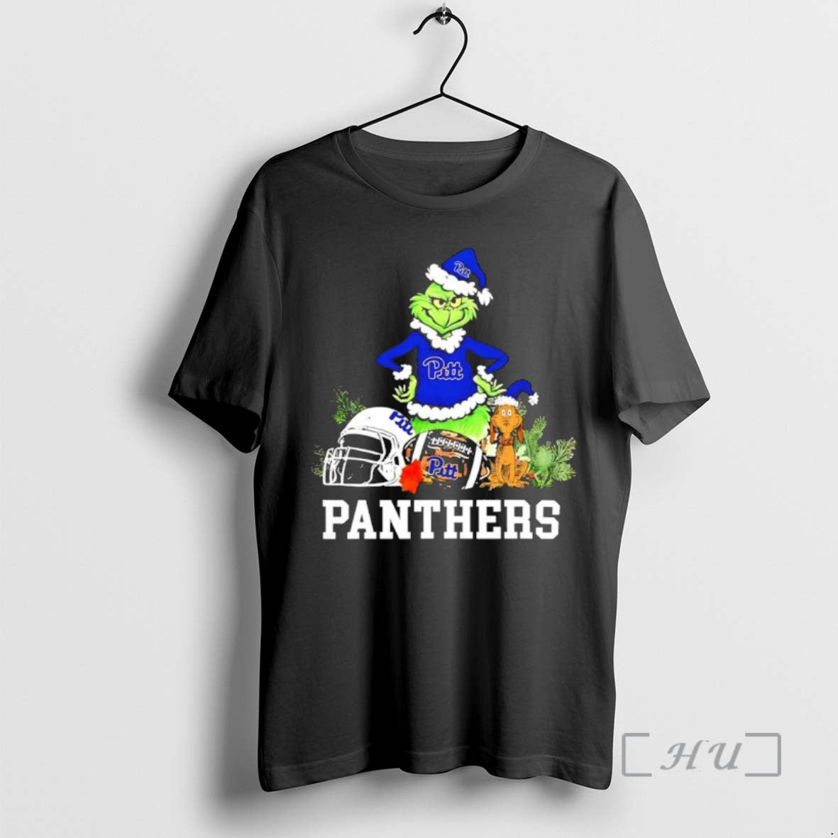 Trending Pittsburgh Panthers The Grinch And Max Helmet Christmas 2025 Shirt Hoodie Sweatshirt | PurePodTees.com