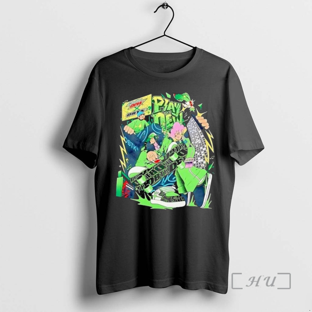 Trending Play The Dew X Mountain Dew Shirt Hoodie Sweatshirt | PurePodTees.com