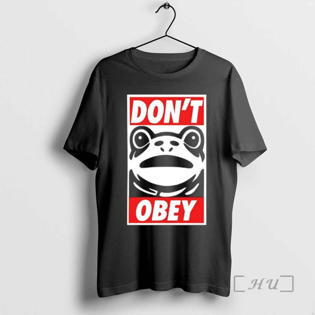Trending Portland Frog Dont Obey Funny Shirt Hoodie Sweatshirt | PurePodTees.com