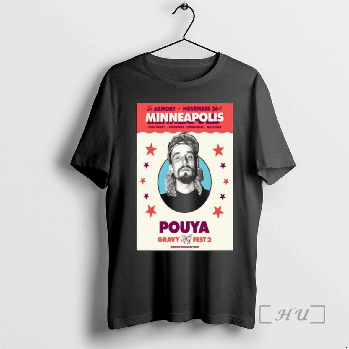 Trending Pouya Minneapolis Mn November 26 2025 Concert Shirt Hoodie Sweatshirt | PurePodTees.com