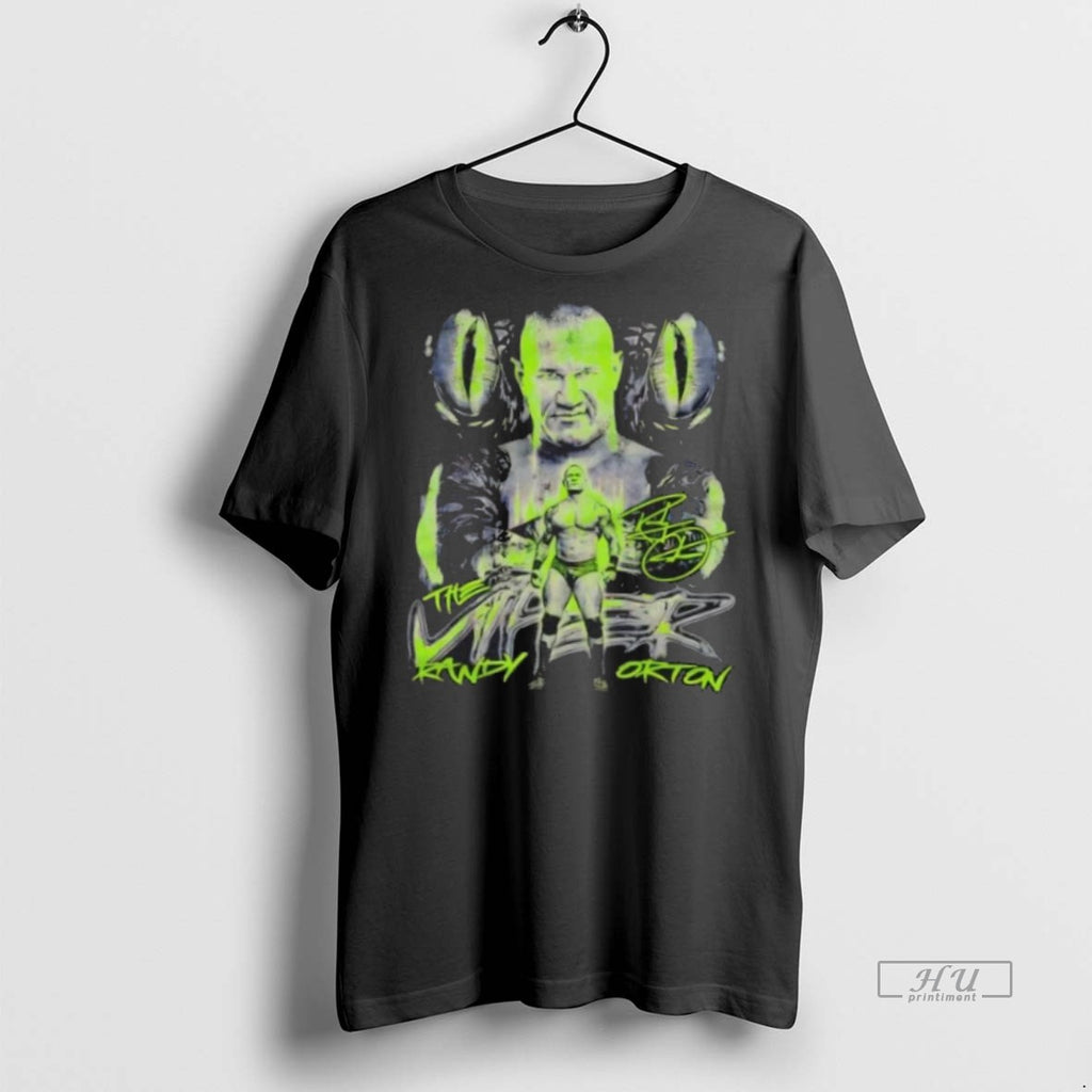 Trending Randy Orton The Viper Grunge Signature Graphic Tee Shirt Sweater