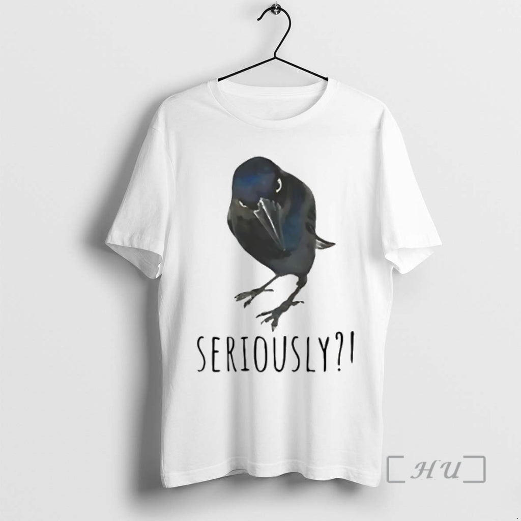 Trending Raven Question Seriously Shirt Hoodie Sweatshirt | PurePodTees.com