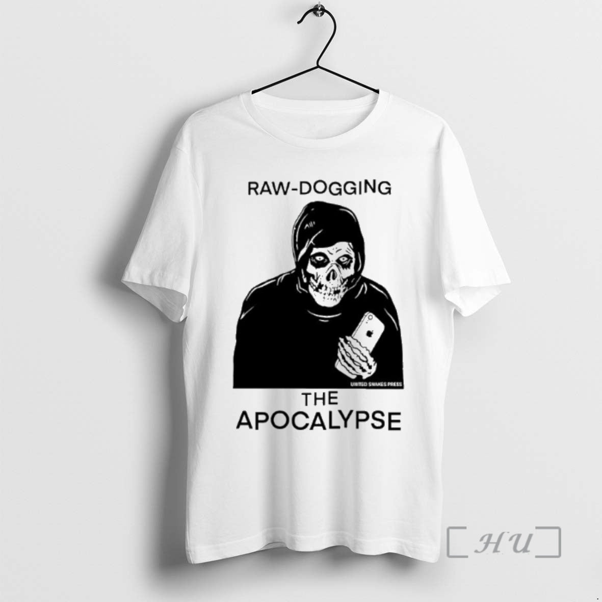 Trending Raw Dogging The Apocalypse Skeleton Shirt Hoodie Sweatshirt | PurePodTees.com
