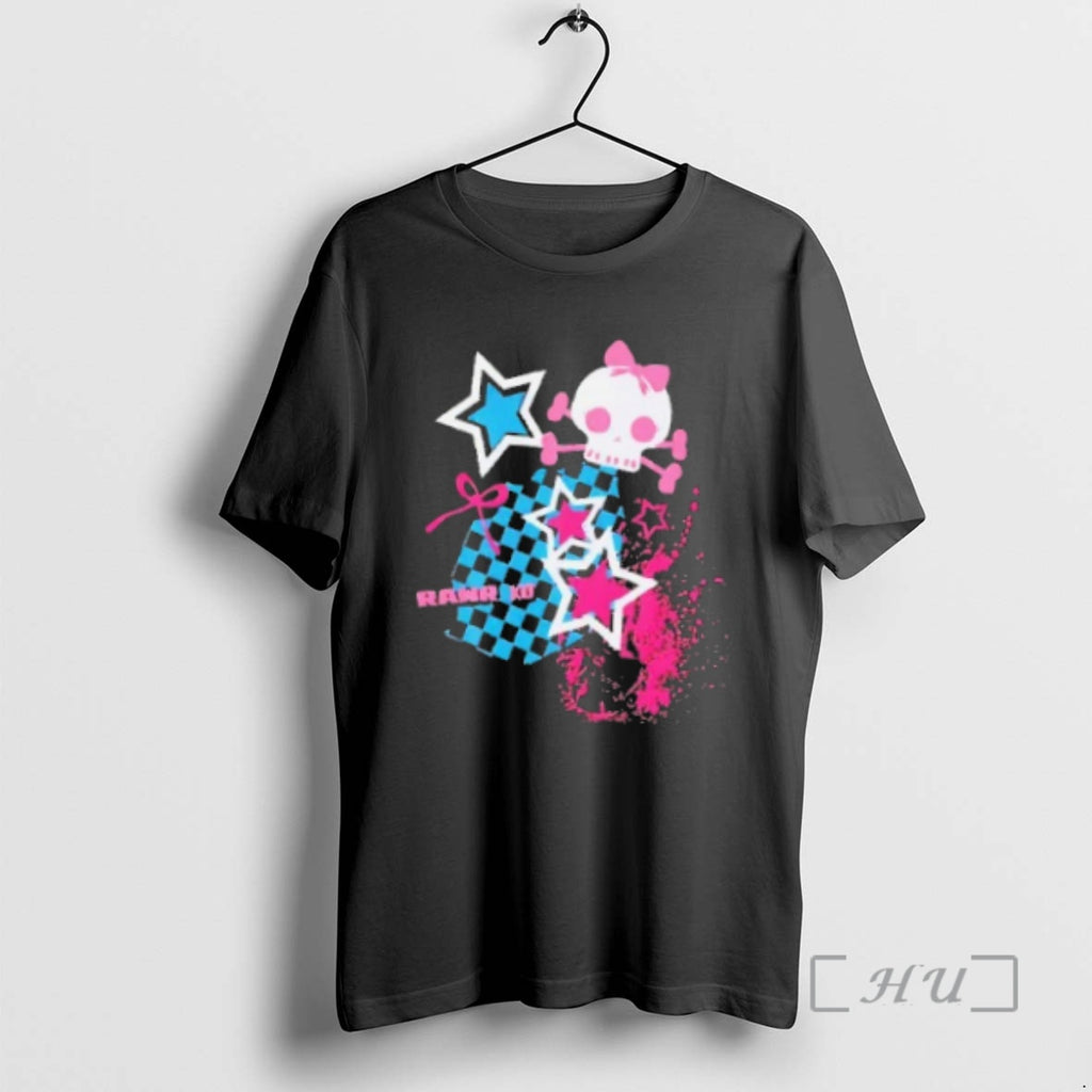 Trending Rawr Skull Star Shirt Hoodie Sweatshirt | PurePodTees.com