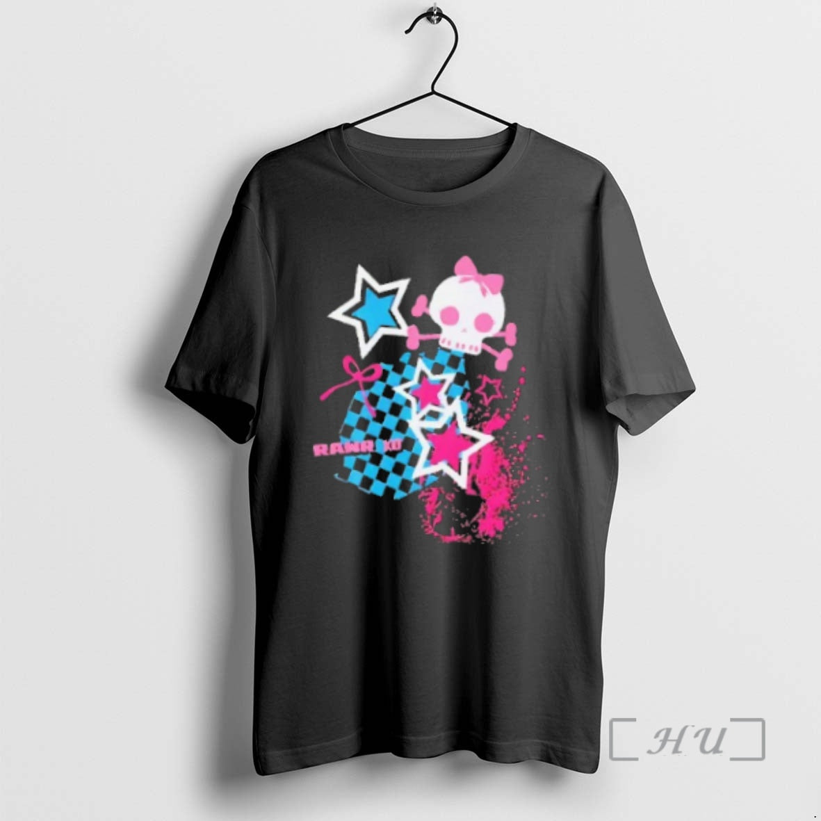 Trending Rawr Skull Star Shirt Hoodie Sweatshirt | PurePodTees.com