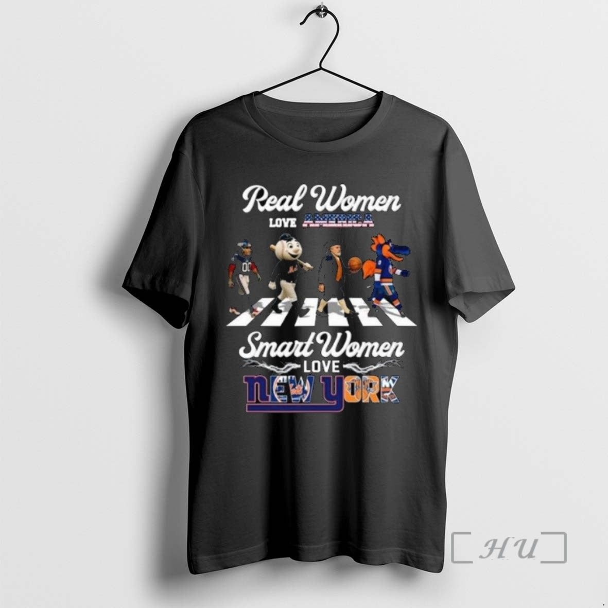 Trending Real Women Love America Smart Women Love New York City Sports Giants Mets Knicks Shirt Hoodie Sweatshirt
