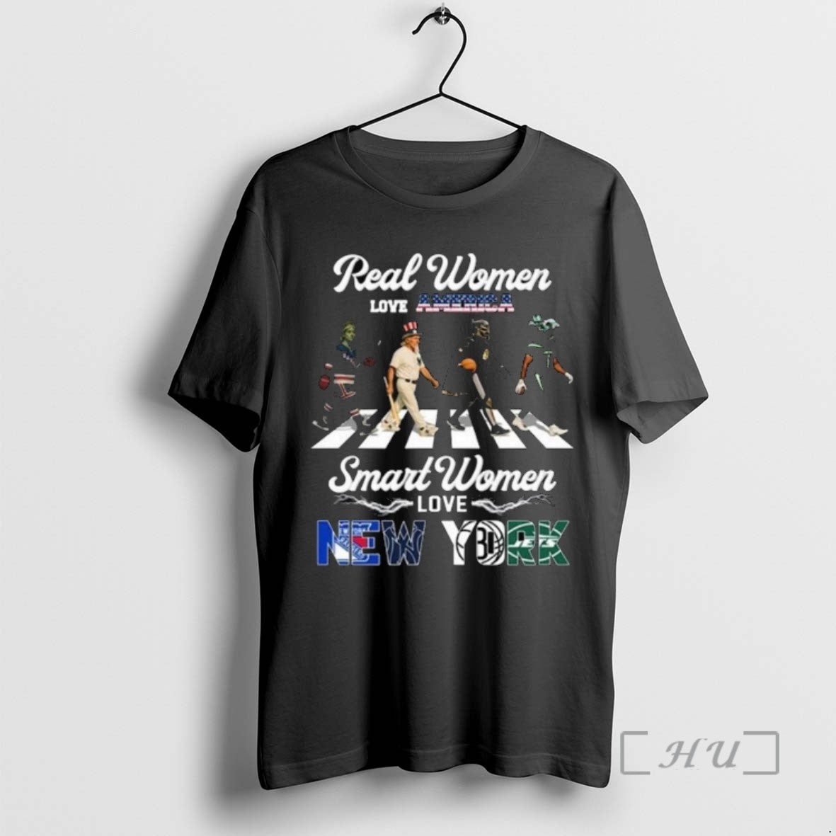 Trending Real Women Love America Smart Women Love New York City Sports Rangers Yankees Nets Shirt Hoodie Sweatshirt