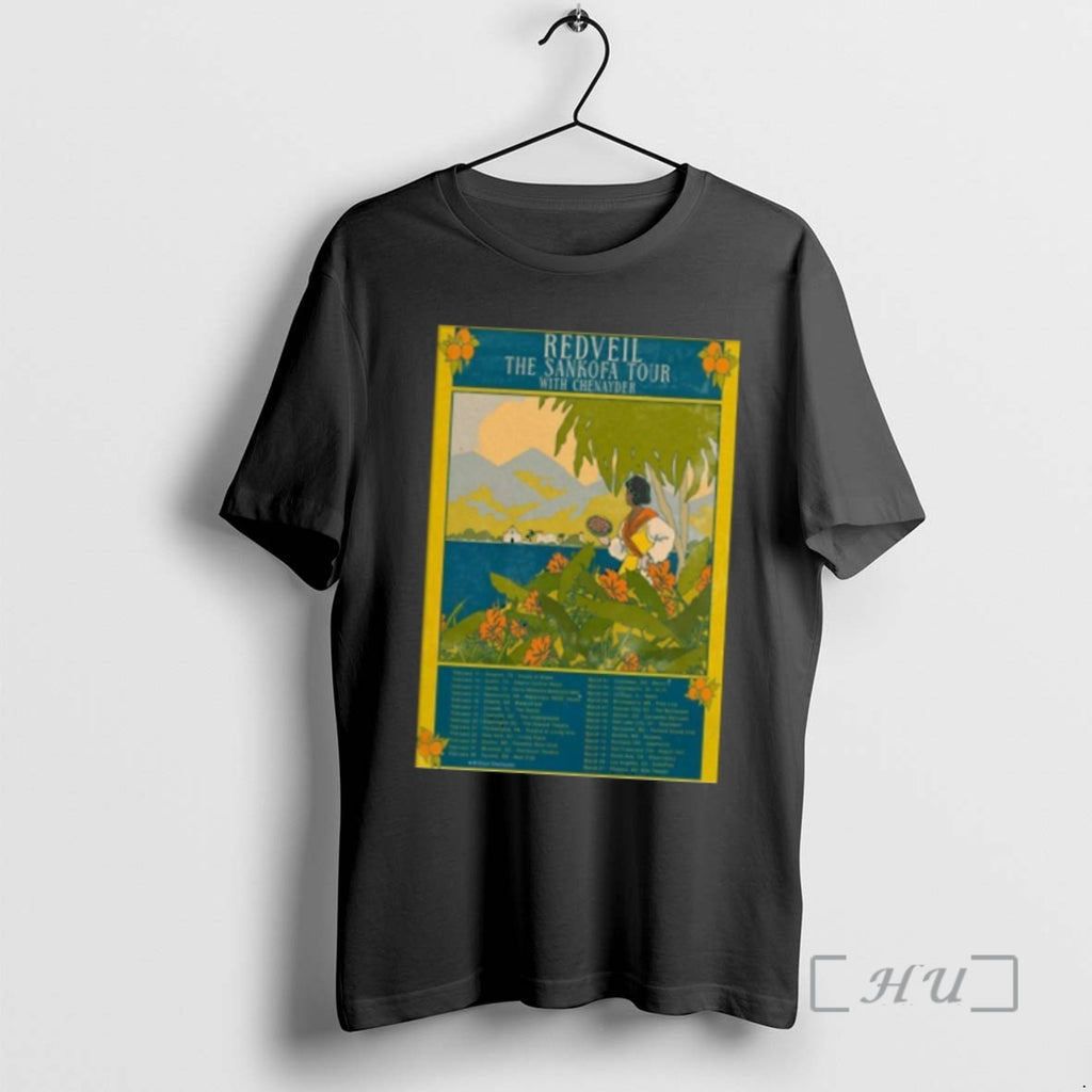 Trending Redveil The Sankofa 2026 Shows Shirt Hoodie Sweatshirt | PurePodTees.com