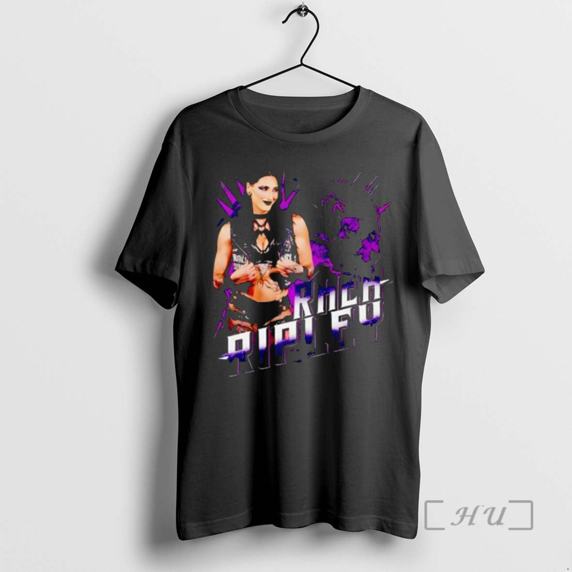 Trending Rhea Ripley Skull Retro Shirt Hoodie Sweatshirt | PurePodTees.com