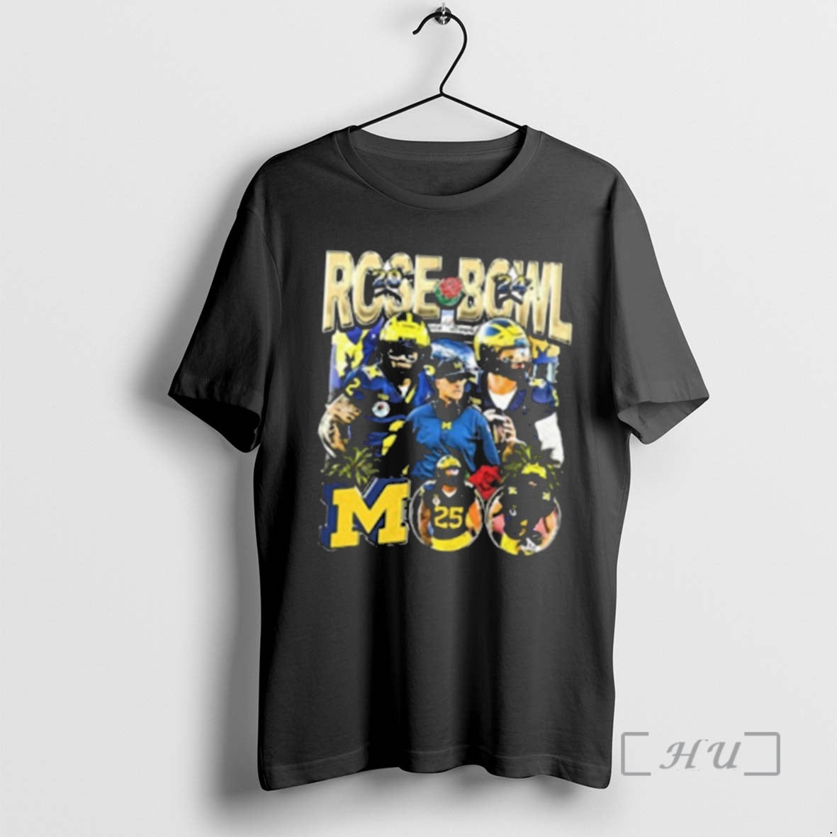 Trending Rose Bowl 25 Player Michigan Shirt Hoodie Sweatshirt | PurePodTees.com
