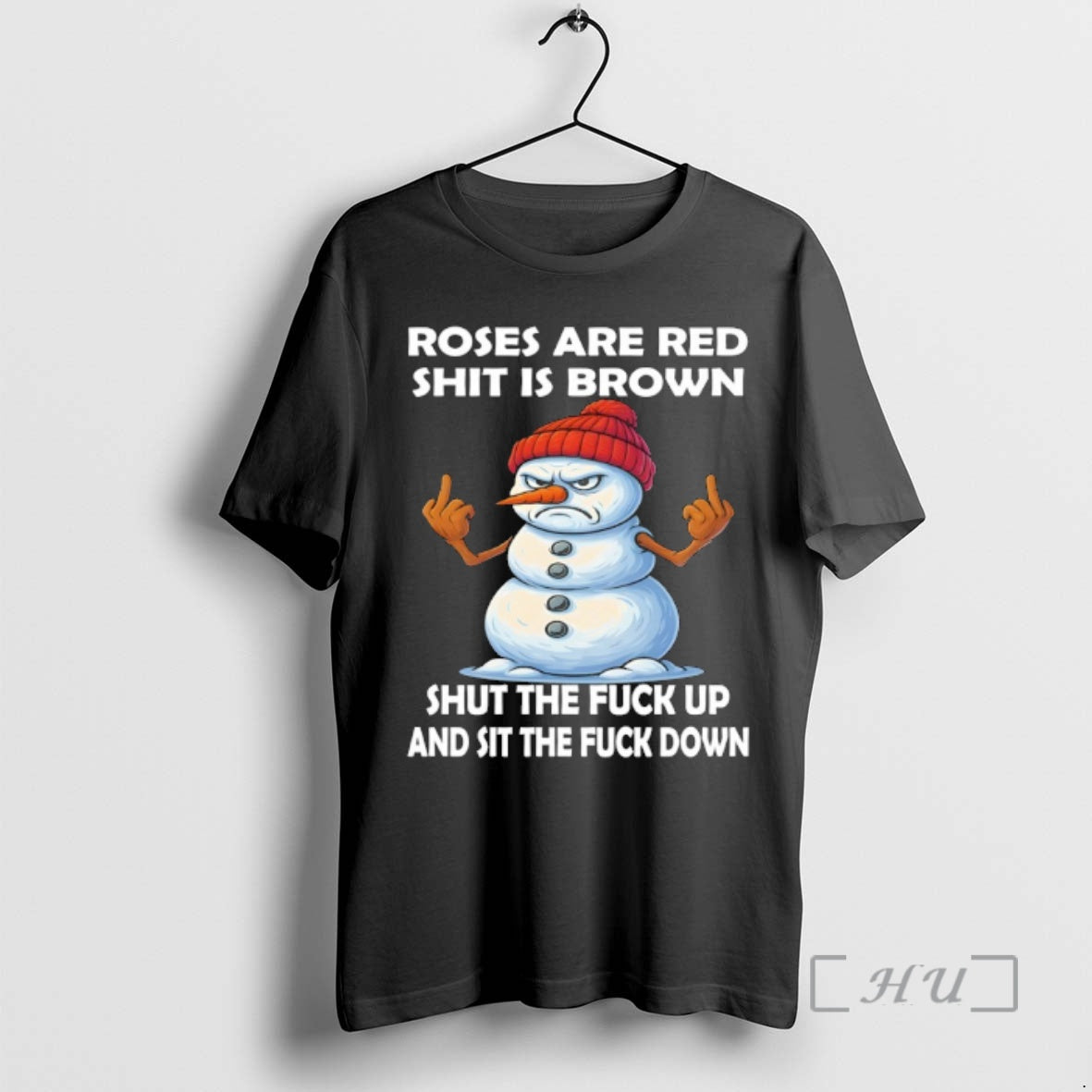 Trending Roses Are Red Shit Is Brown Shut The Fuck Up And Sit The Fuck Shirt Hoodie Sweatshirt | PurePodTees.com