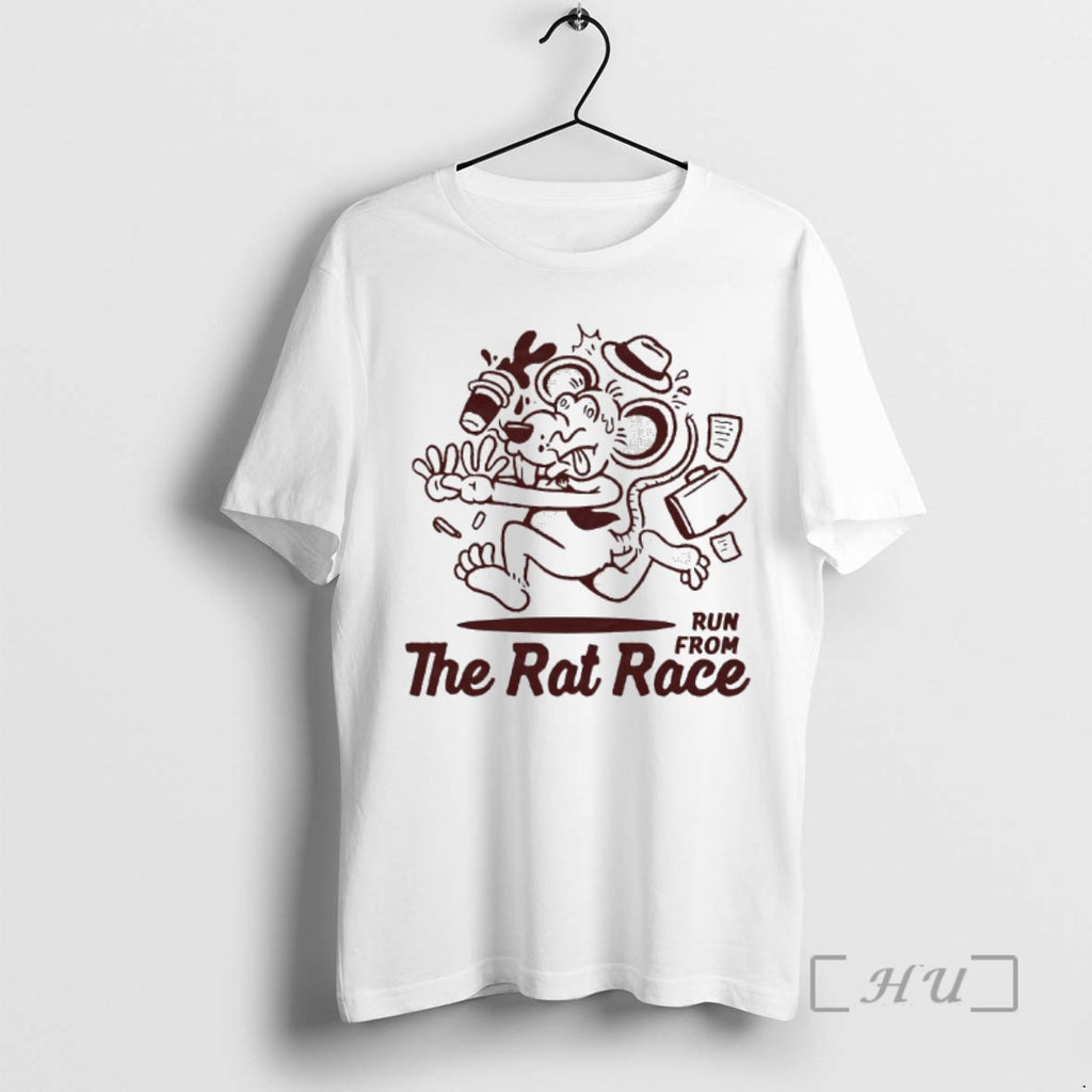 Trending Run From The Rat Race Shirt Hoodie Sweatshirt | PurePodTees.com