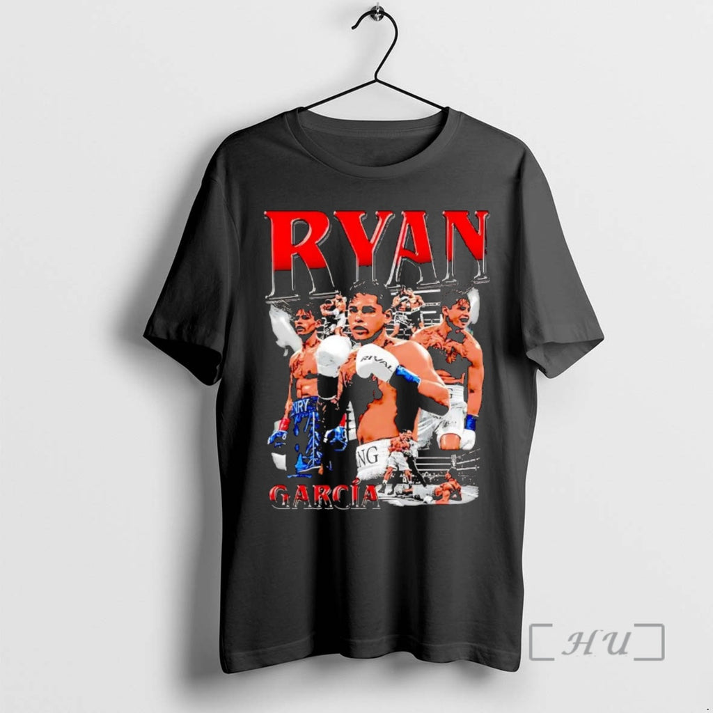 Trending Ryan Garcia Picture Collage 2 Sided Shirt Hoodie Sweatshirt | PurePodTees.com