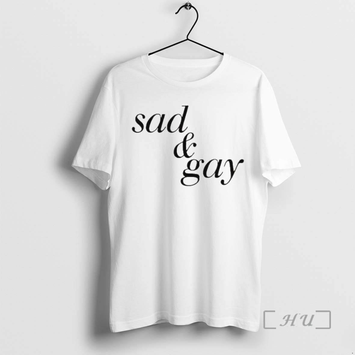 Trending Sad And Gay Lgbt Shirt Hoodie Sweatshirt | PurePodTees.com
