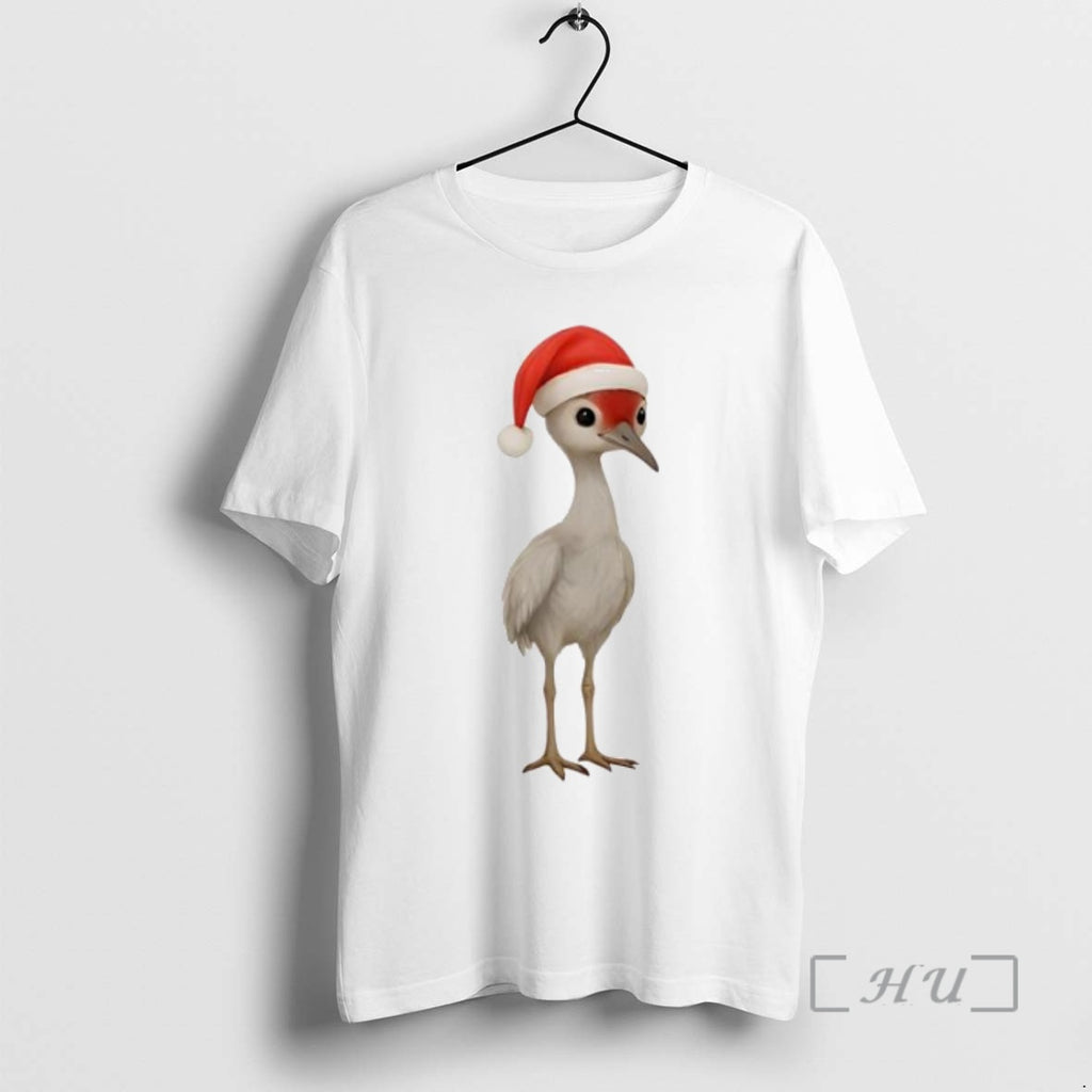 Trending Sandhill Crane Baby Christmas Personalized Ornaments White Shirt Hoodie Sweatshirt | PurePodTees.com