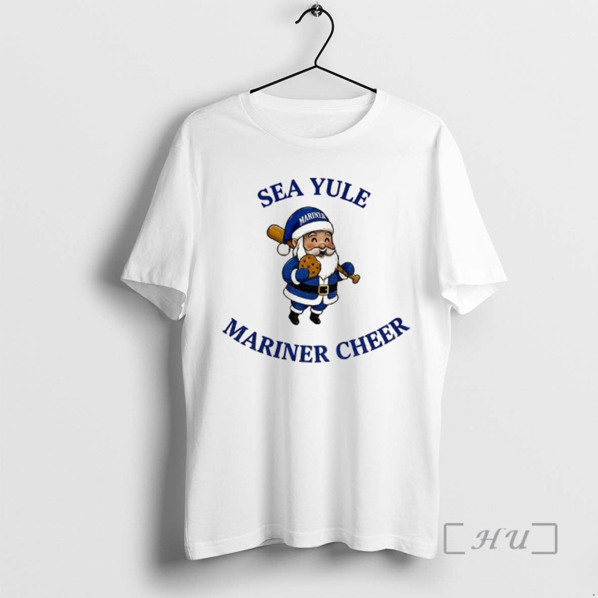 Trending Santa Claus Seattle Mariners Sea Yule Mariner Cheer Baseball Christmas Mlb Premium T Shirts Hoodie Sweatshirt