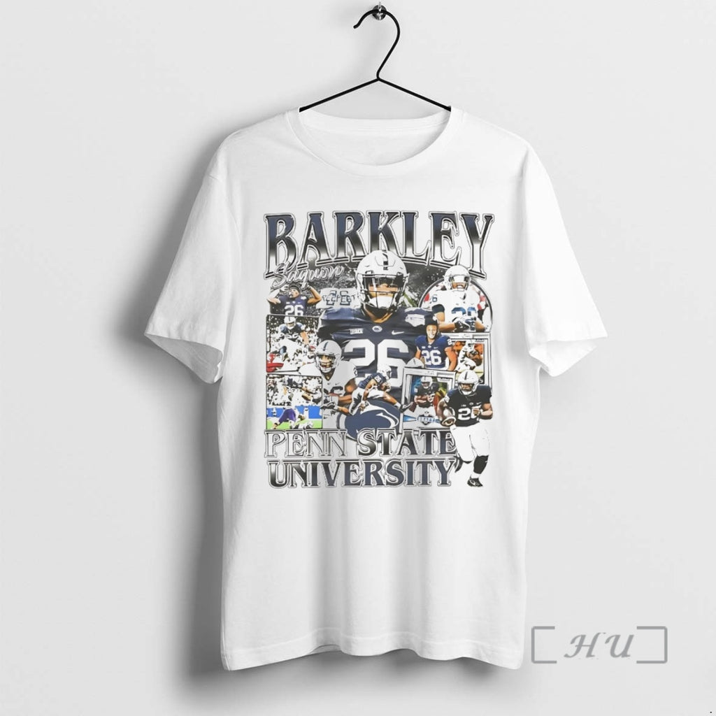 Trending Saquon Barkley Picture Collage Penn State Nittany Lions Shirt Hoodie Sweatshirt | PurePodTees.com
