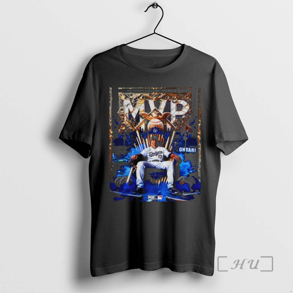 Trending Shohei Ohtani King Mvp 17 Los Angeles Dodgers Fox Mlb Baseball 2025 Premium Shirt Hoodie Sweatshirt
