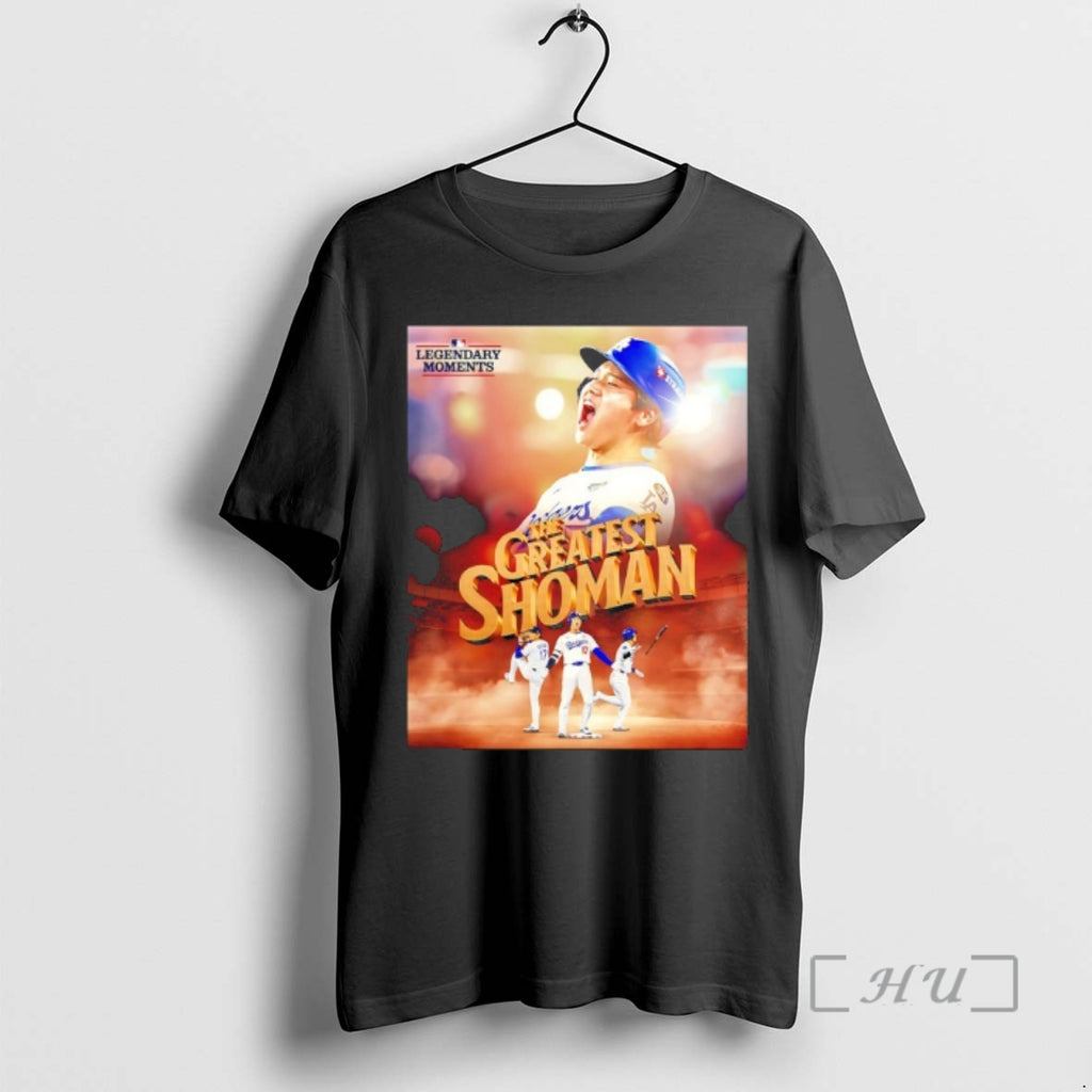 Trending Shohei Ohtani The Greatest Shoman 2025 Legendary Moment Of The Year Premium T Shirts Hoodie Sweatshirt
