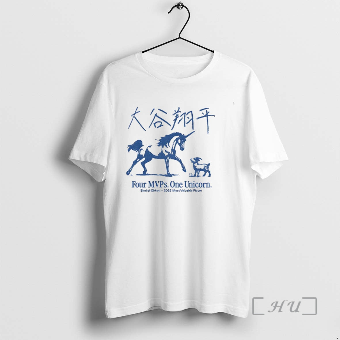 Trending Shohei Ohtani Four Mvps One Unicorn 2025 Most Valuable Player Japan Premium T Shirts Hoodie Sweatshirt