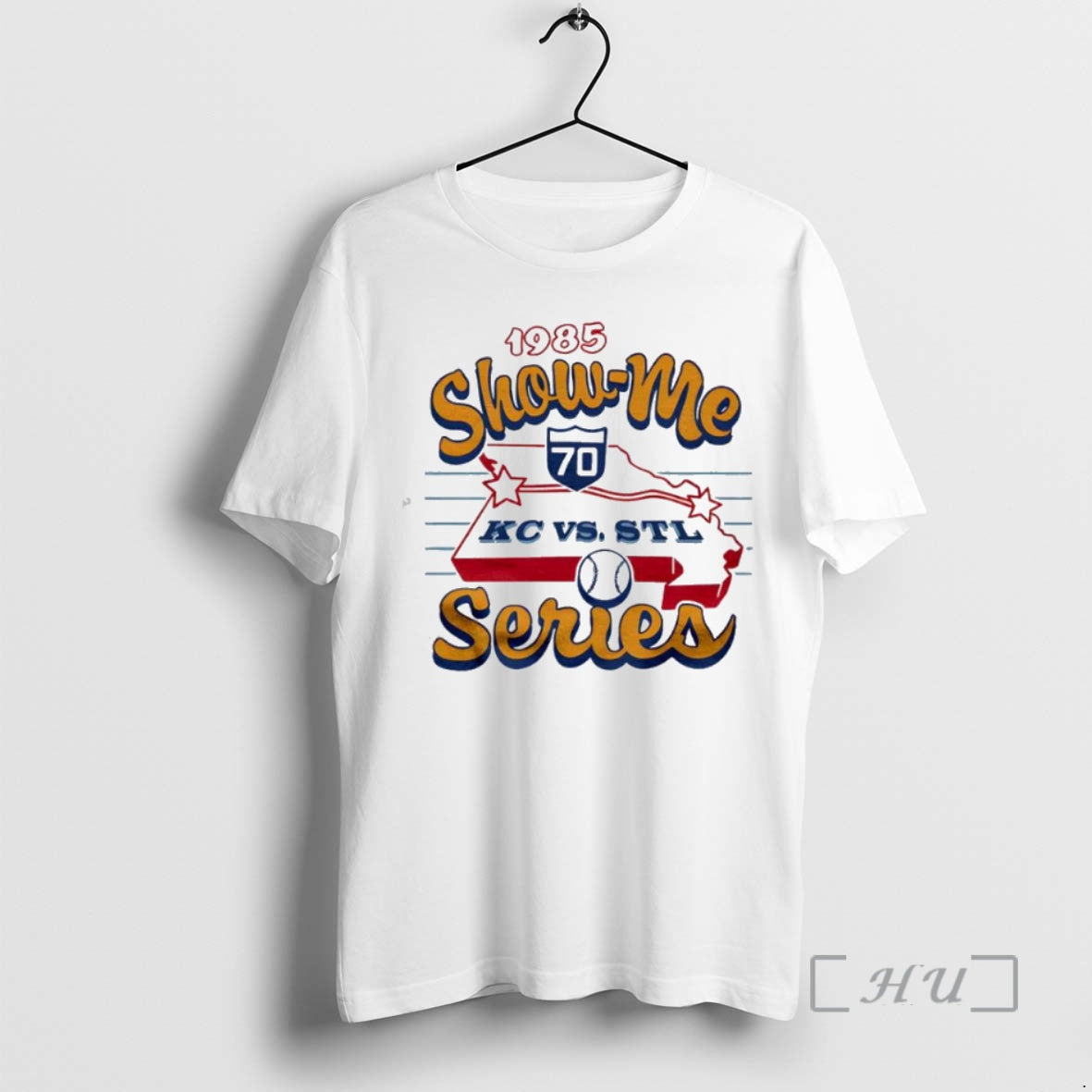 Trending Show Me Series Kc Vs Stl 1985 State Shirt Hoodie Sweatshirt | PurePodTees.com