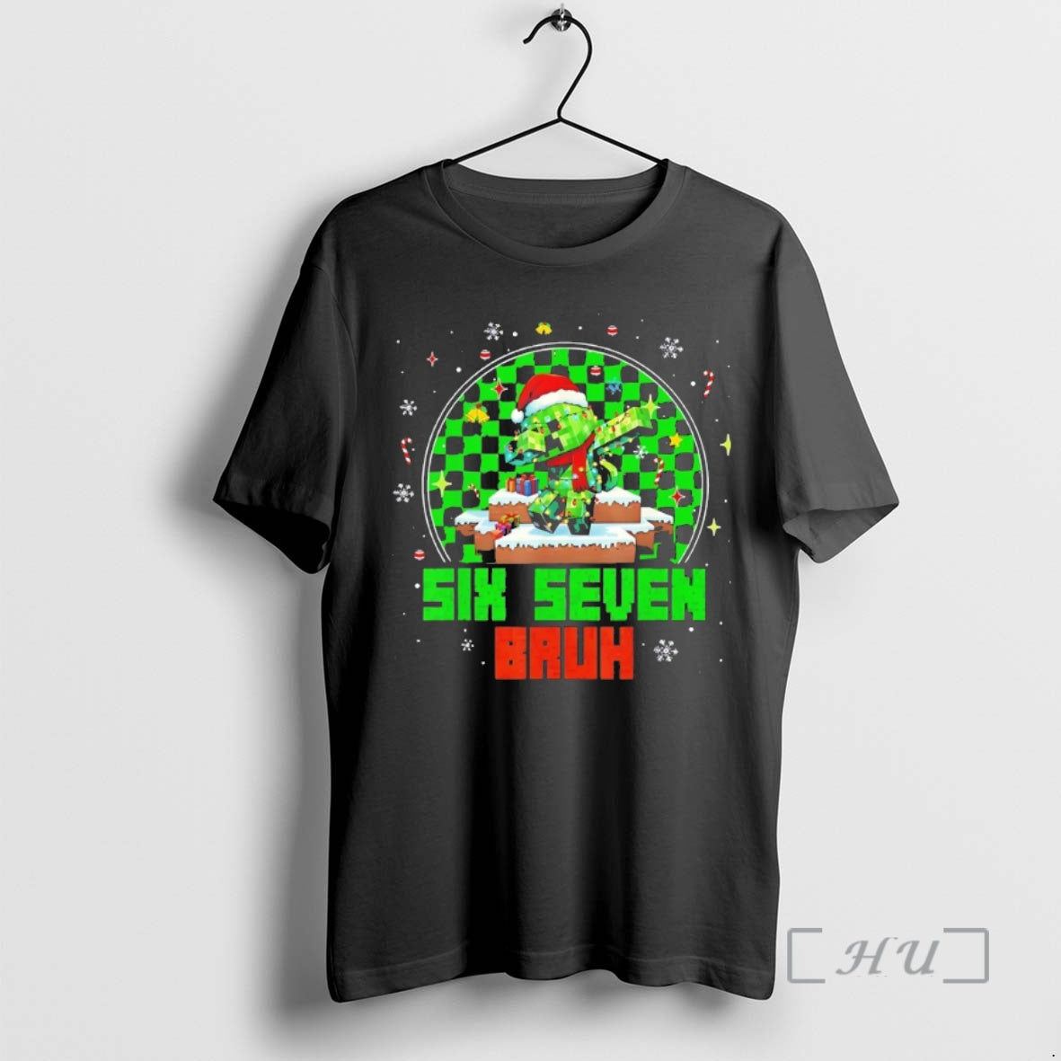 Trending Six Seven 67 Bruh Santa Christmas Meme Shirt Hoodie Sweatshirt | PurePodTees.com